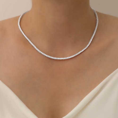 2,5mm Su Yolu Gümüş Kolye - CNG Jewels (1)