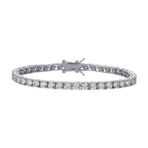 4mm Su Yolu Gümüş Bileklik - CNG Jewels (1)