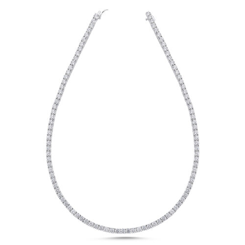 4mm Su Yolu Gümüş Kolye - CNG Jewels