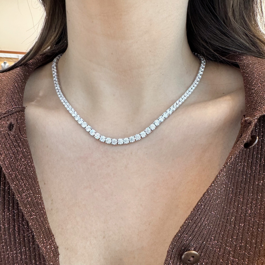 4mm Su Yolu Gümüş Kolye - CNG Jewels (1)