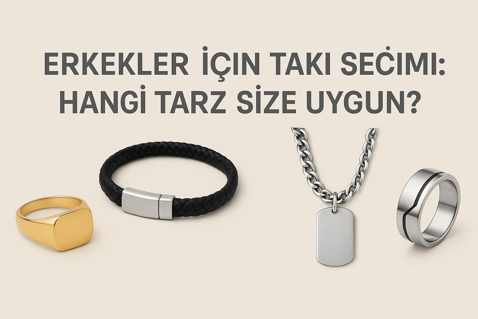 Erkekler İçin Takı Seçimi: Hangi Tarz Size Uygun?