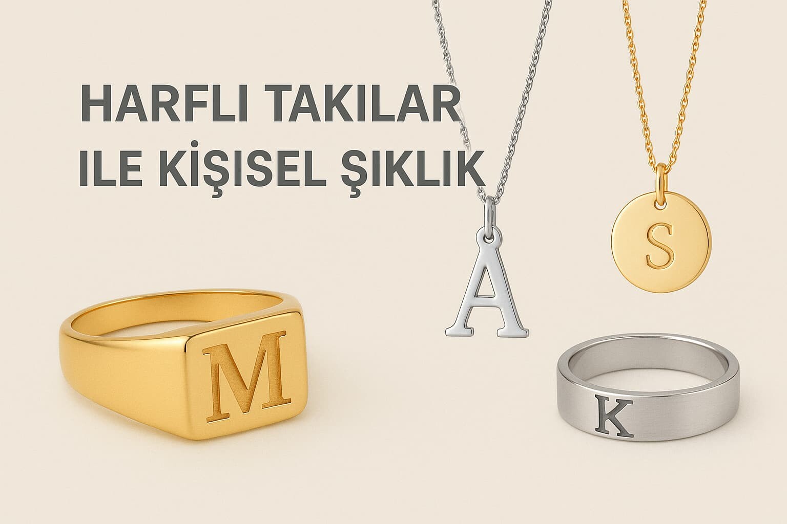 Harfli Takılar ile Kişisel Şıklık: Anlamlı Seçimler