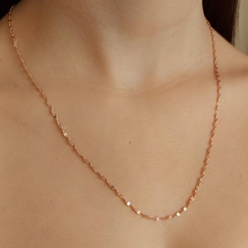 Alya Rose Gümüş Kadın Zincir - CNG Jewels