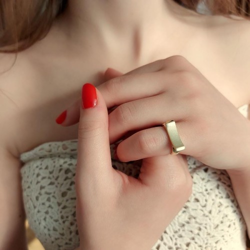 Amarillo Serçe Parmak Gümüş Kadın Yüzük - CNG Jewels (1)