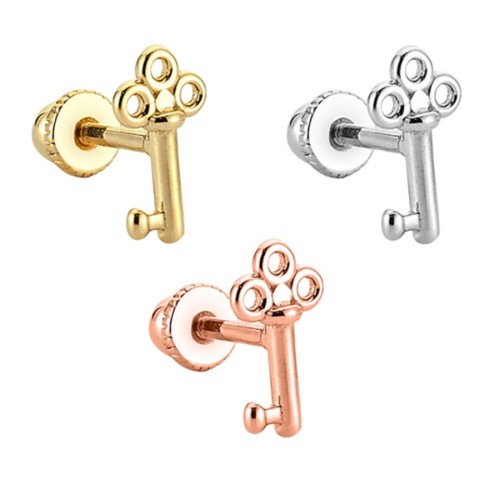 Anahtar Altın Helix Piercing - 4