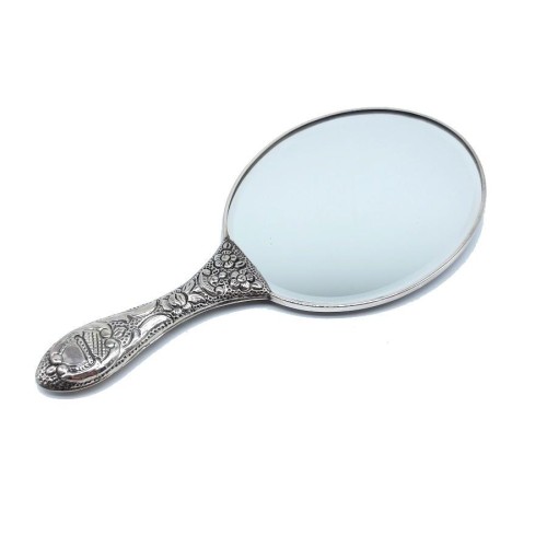 Anchor Silver Hand Mirror No 3 - CNG Jewels (1)