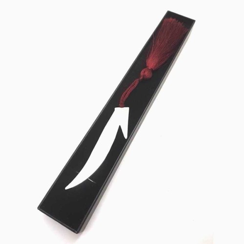 Arabic Letter Elif Silver Bookmark - CNG Jewels