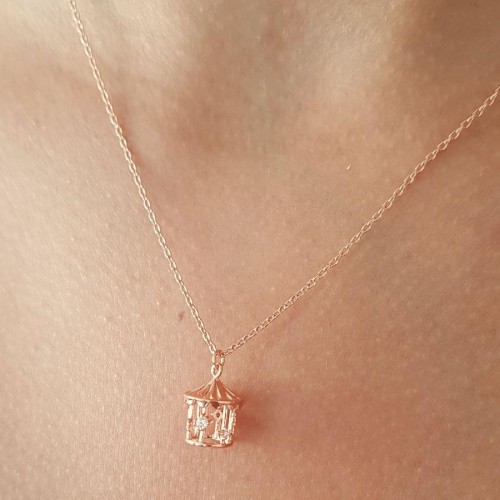 Atlı Karınca Gümüş Bayan Kolye - CNG Jewels (1)