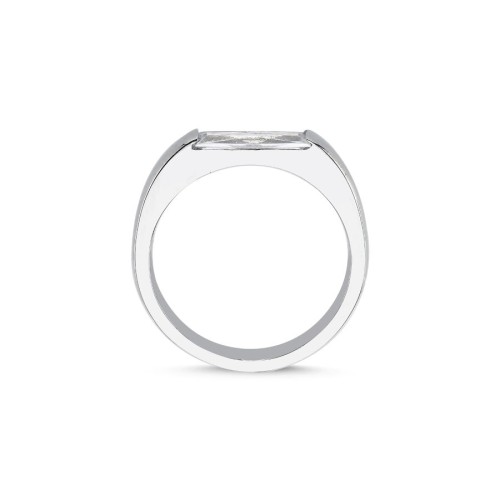 Baguette Gümüş Kadın Yüzük - CNG Jewels (1)