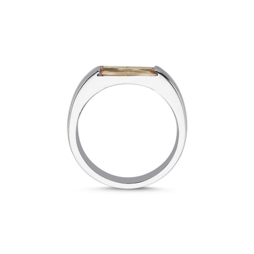Caramel Baget Kadın Gümüş Yüzük - CNG Jewels (1)
