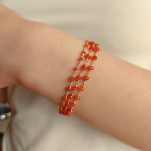 Cornelian Asansörlü Gümüş Kadın Bileklik - CNG Jewels