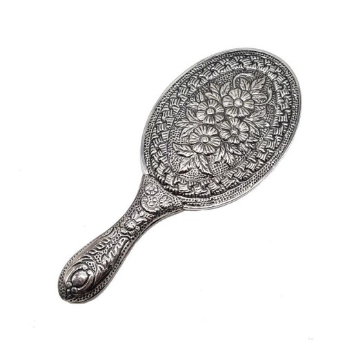  Daisy Silver Hand Mirror No 2 - CNG Jewels
