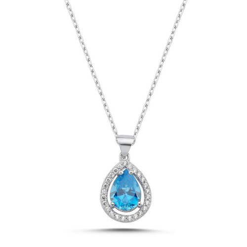 Damla Akua Anturaj Kadın Gümüş Kolye - CNG Jewels