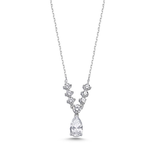 Damla Carmen Gümüş Kadın Kolye - CNG Jewels