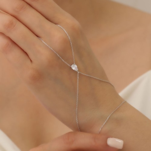 Damla Tektaş Gümüş Şahmeran Bileklik - CNG Jewels
