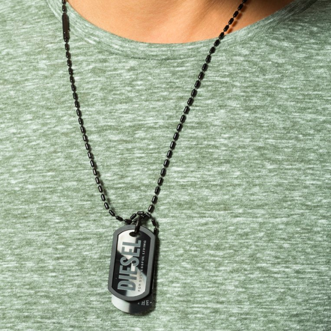 Diesel DJDX0014-040 Erkek Kolye - 2