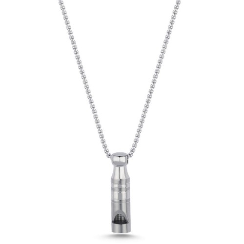 Düdük Çelik Erkek Kolye - CNG Jewels