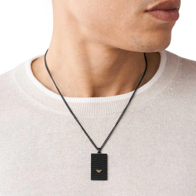 Emporio Armani AJEGS2872-001 Erkek Kolye - 2