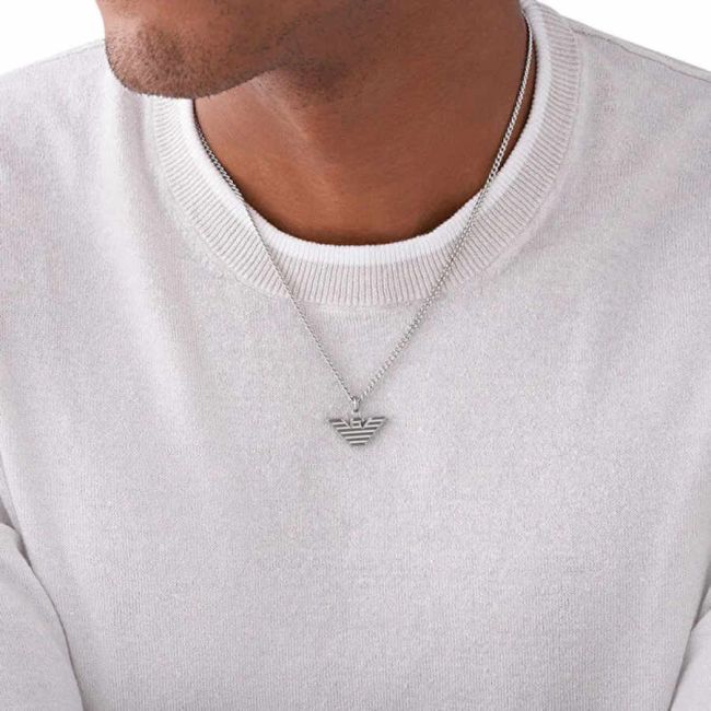 Emporio Armani AJEGS2916-040 Erkek Kolye - 2