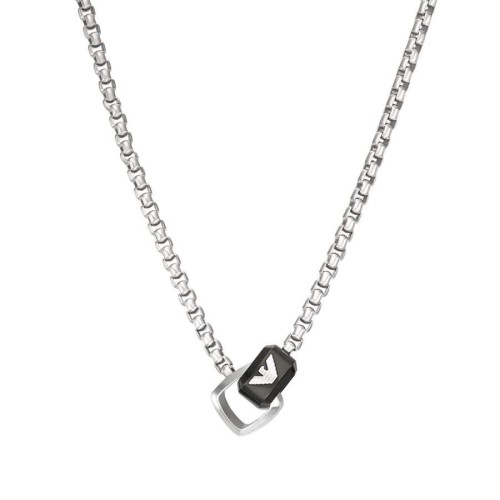 Emporio Armani AJEGS2937-040 Erkek Kolye - Emporio Armani