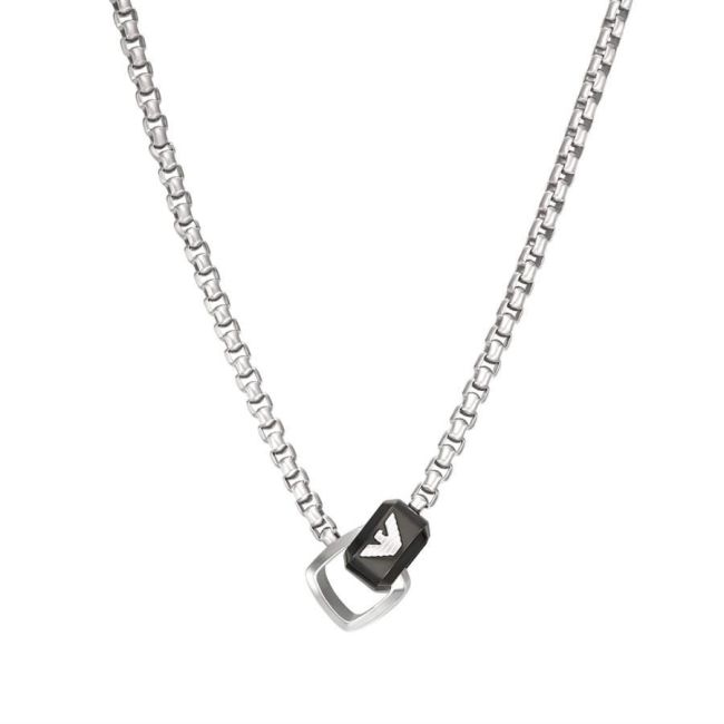 Emporio Armani AJEGS2937-040 Erkek Kolye - 1