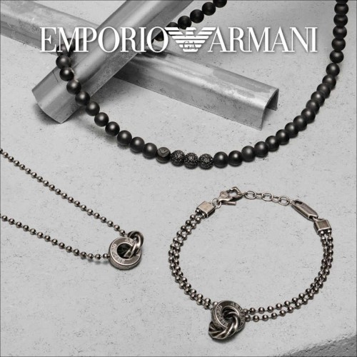 Emporio Armani AJEGS3027-040 Erkek Kolye - 4