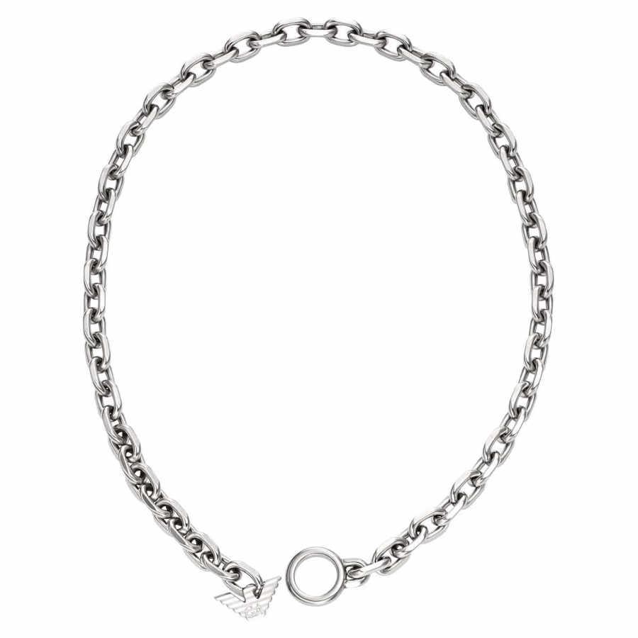 Emporio Armani AJEGS3235-040 Erkek Kolye - EMPORIO ARMANI