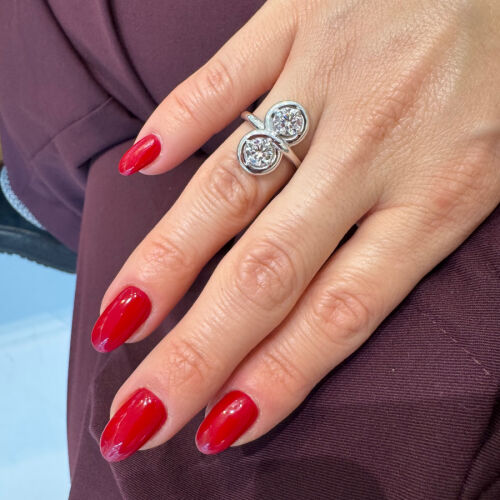 Endless Love Silver Women's Ring - CNG Jewels (1)