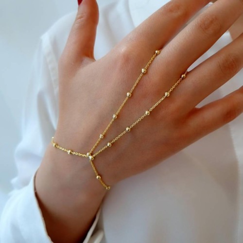 Esfera Zincir Gold Kadın Şahmeran Bileklik - CNG Jewels