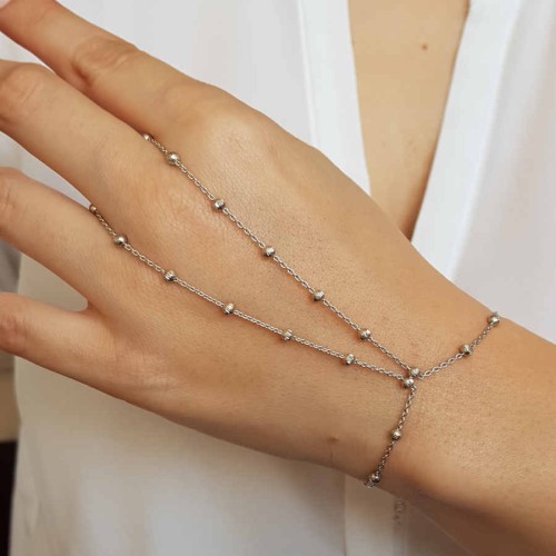 Esfera Zincir Gümüş Şahmeran Bileklik - CNG Jewels