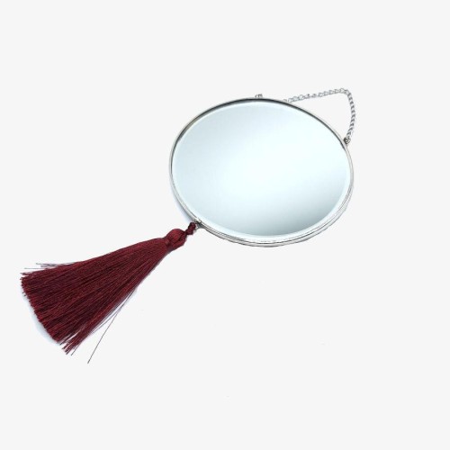 Evil Eye Oversized Silver Wall Mirror - CNG Jewels (1)