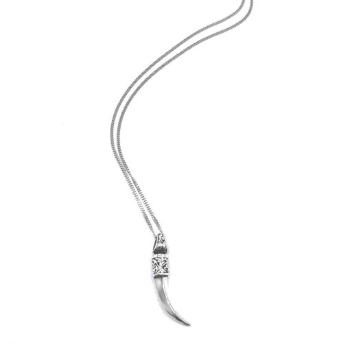 Fildişi Gümüş Erkek Kolye - CNG Jewels (1)