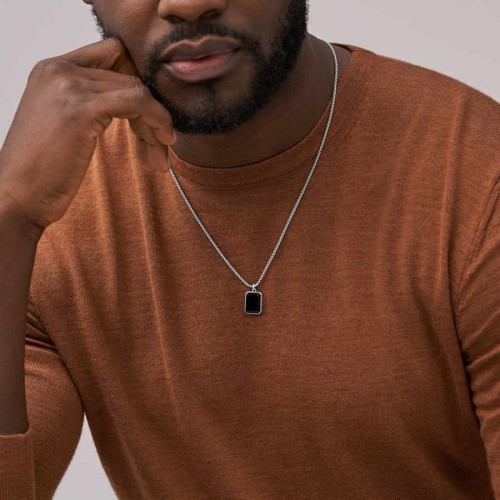 Fossil JF04601-040 Erkek Kolye - 2