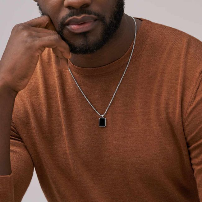 Fossil JF04601-040 Erkek Kolye - 2