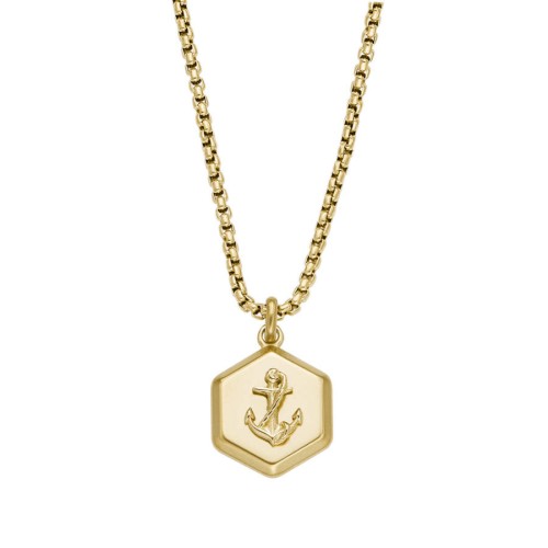 Fossil JF04617-710 Men's Necklace - FOSSIL