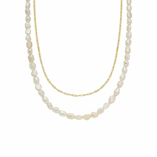 Fossil JF04728-710 Pearl Necklace - Fossil