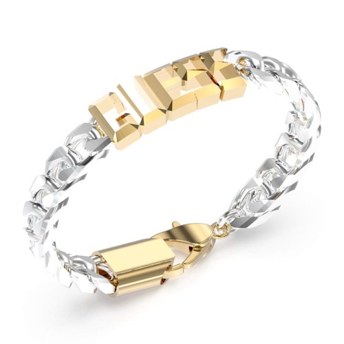 Guess JGUJUXB03205JWYGSTS Erkek Bileklik - Guess