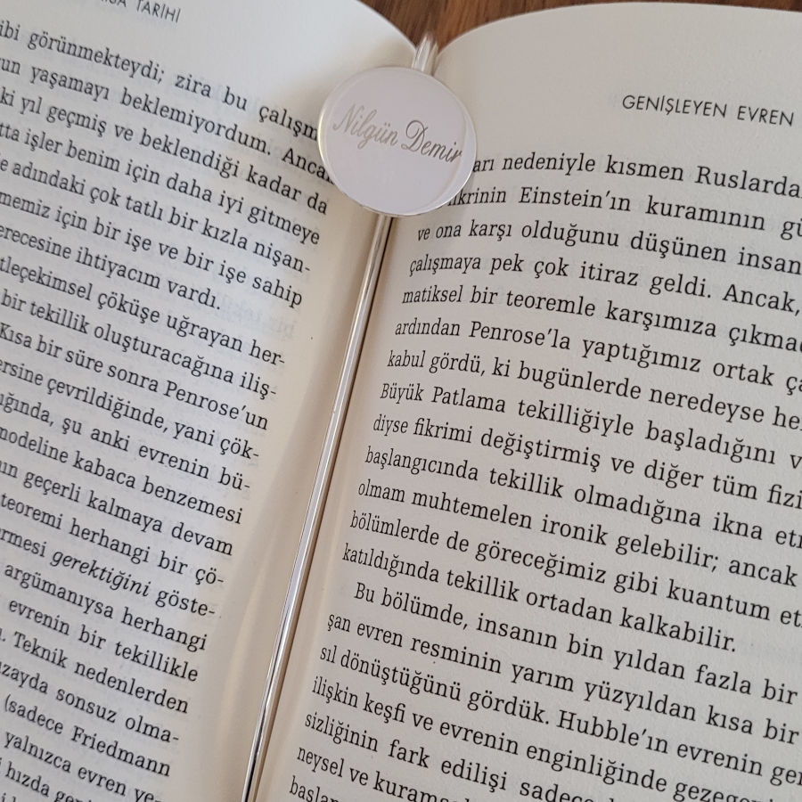 Personalized Name Silver Plated Bookmark - CNG Jewels