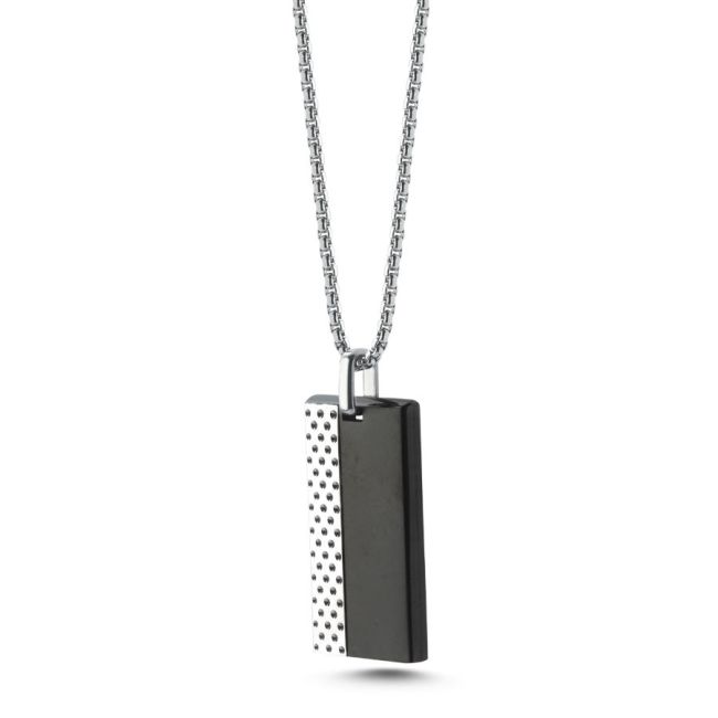 Krater Künye Çelik Erkek Kolye - CNG Jewels (1)