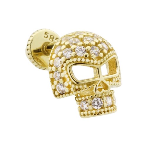 Kurukafa Altın Helix Piercing - CNG Jewels (1)