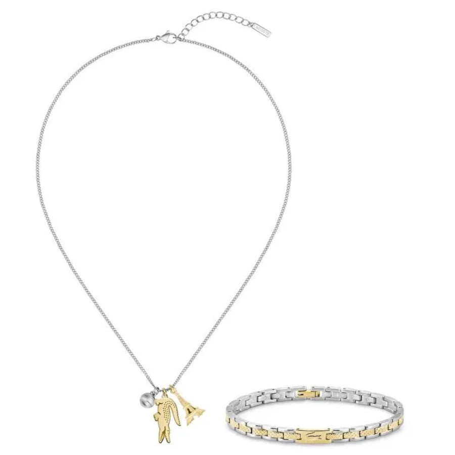 Lacoste LACJ2070045 Kolye ve Bileklik Seti - LACOSTE JEWEL
