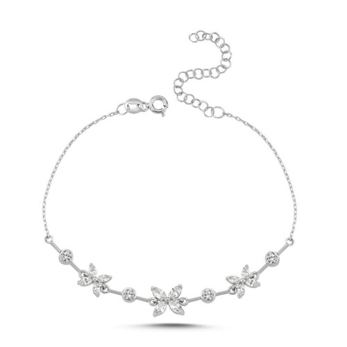 Markiz Roza Gümüş Kadın Bileklik - CNG Jewels (1)