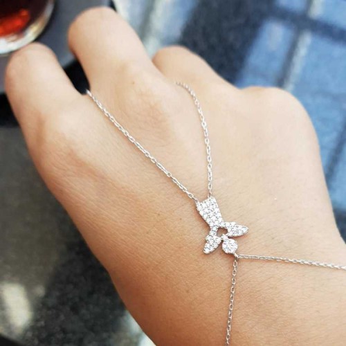 Melek Gümüş Şahmeran Bileklik - CNG Jewels