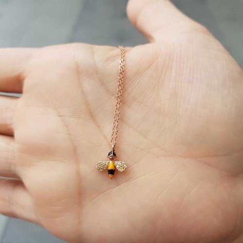 Little Bee Silver Women's Necklace 