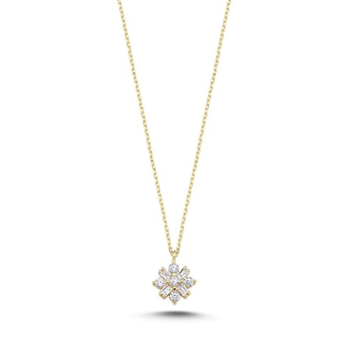 Minimal Design Gold Necklace - 1