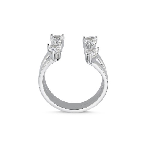 Mucho Amor Kalp Kadın Gümüş Yüzük - CNG Jewels (1)
