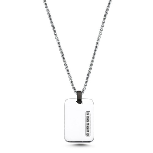 Nero Künye Çelik Erkek Kolye - CNG Jewels