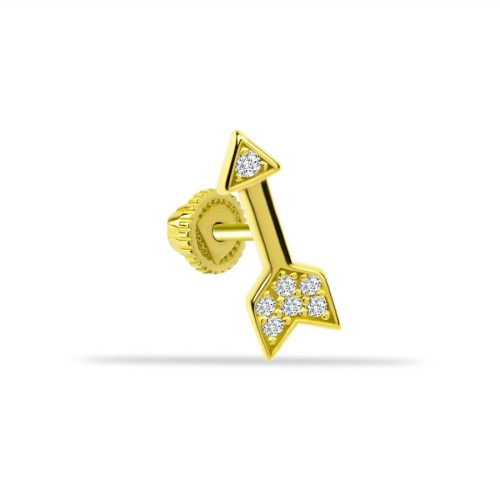 Ok Altın Helix Piercing - CNG Jewels