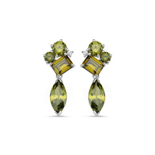 Olivia Sallantılı Gümüş Kadın Küpe - CNG Jewels (1)
