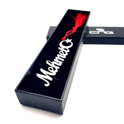 Personalized Silver Bookmark Name with Moon and Star - CNG Jewels (1)